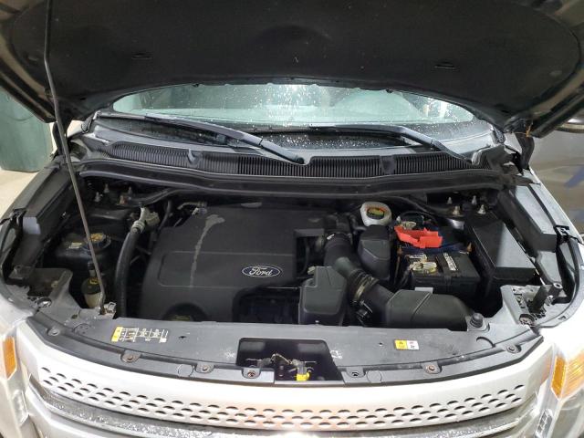 1FM5K8D86DGA77558 - 2013 FORD EXPLORER XLT Szary zdjęcie 12
