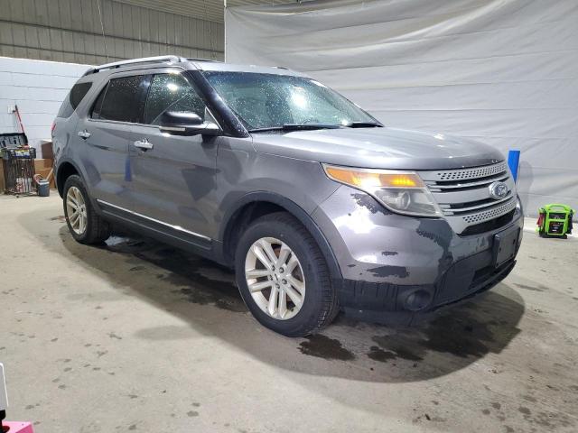 1FM5K8D86DGA77558 - 2013 FORD EXPLORER XLT Szary zdjęcie 4