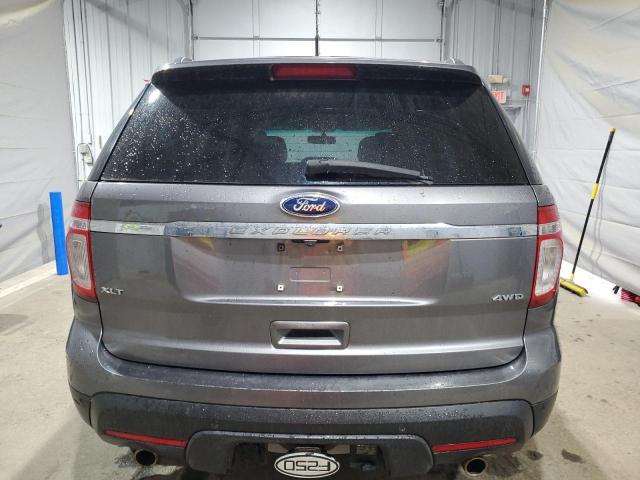 1FM5K8D86DGA77558 - 2013 FORD EXPLORER XLT Szary zdjęcie 6