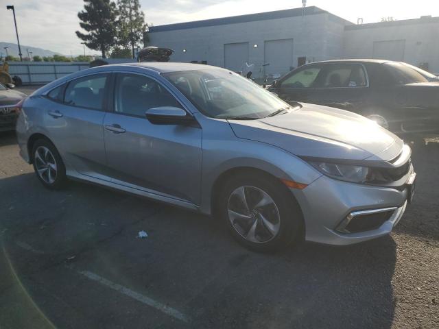 19XFC2F66LE205245 - 2020 HONDA CIVIC LX SILVER photo 4
