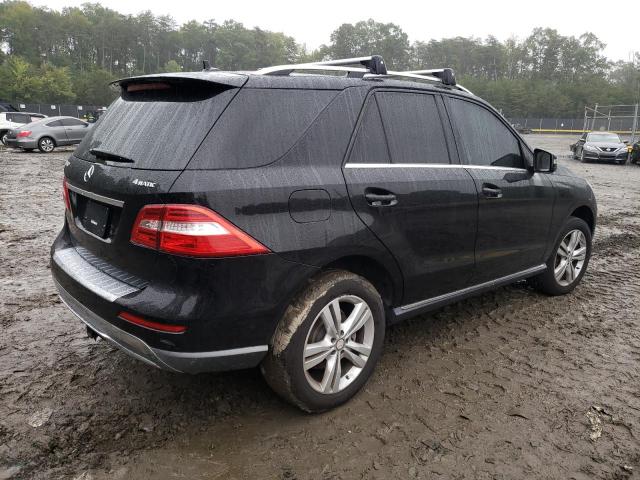 4JGDA5HB8FA606145 - 2015 MERCEDES-BENZ ML 350 4MATIC BLACK photo 3