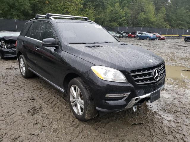4JGDA5HB8FA606145 - 2015 MERCEDES-BENZ ML 350 4MATIC BLACK photo 4