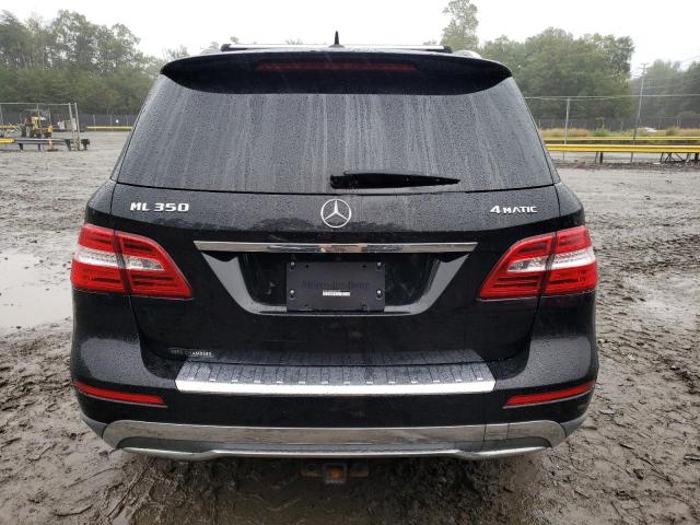4JGDA5HB8FA606145 - 2015 MERCEDES-BENZ ML 350 4MATIC BLACK photo 6