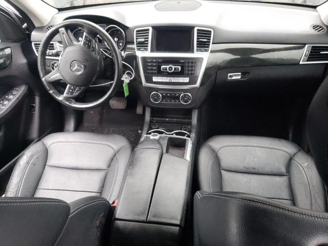 4JGDA5HB8FA606145 - 2015 MERCEDES-BENZ ML 350 4MATIC BLACK photo 8