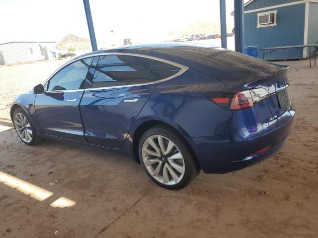 5YJ3E1EA2KF311486 - 2019 TESLA MODEL 3 BLUE photo 2