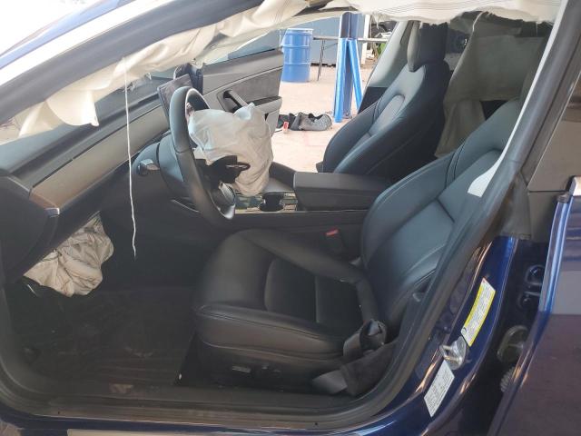5YJ3E1EA2KF311486 - 2019 TESLA MODEL 3 BLUE photo 7