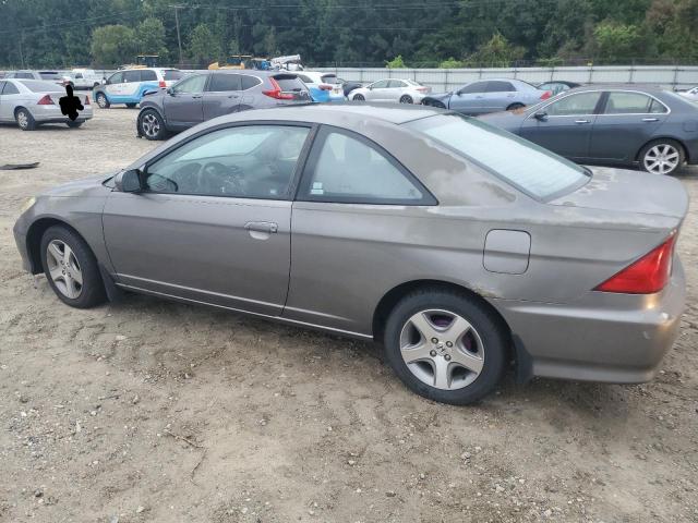 1HGEM21914L054111 - 2004 HONDA CIVIC EX GRAY photo 2