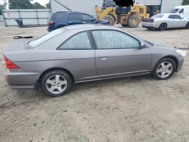 1HGEM21914L054111 - 2004 HONDA CIVIC EX GRAY photo 3