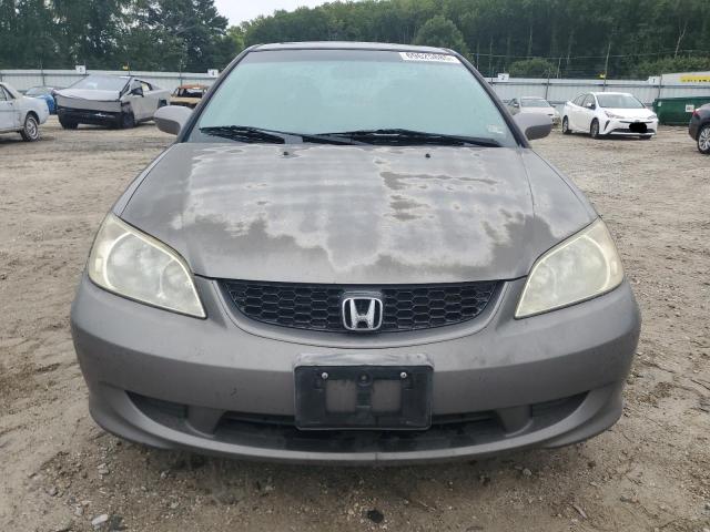 1HGEM21914L054111 - 2004 HONDA CIVIC EX GRAY photo 5