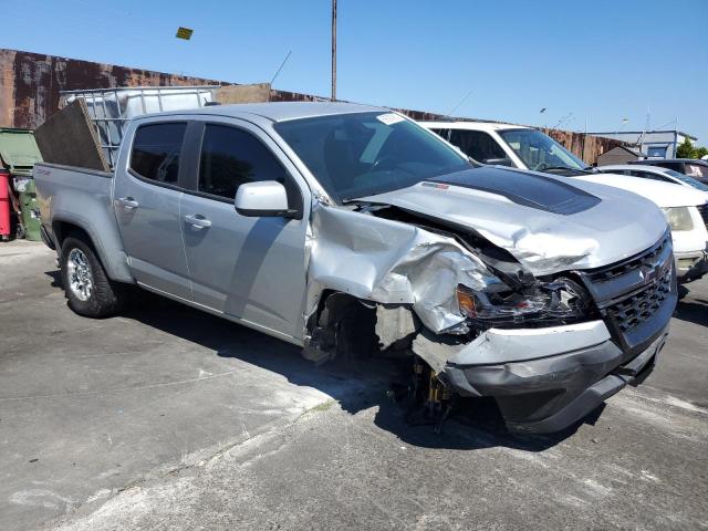 1GCPTEE13J1273028 - 2018 CHEVROLET COLORADO ZR2 SILVER photo 4