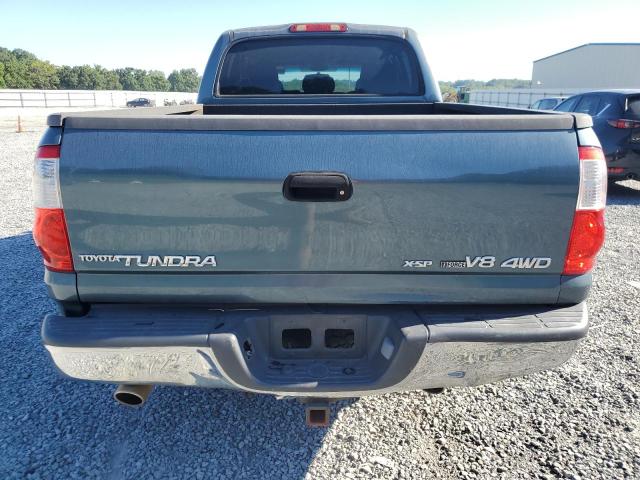 5TBDT44176S503901 - 2006 TOYOTA TUNDRA DOUBLE CAB SR5 BLUE photo 6