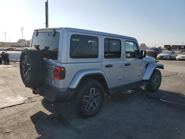 1C4PJXEN2RW129215 - 2024 JEEP WRANGLER SAHARA ვერცხლისფერი ფოტო 3