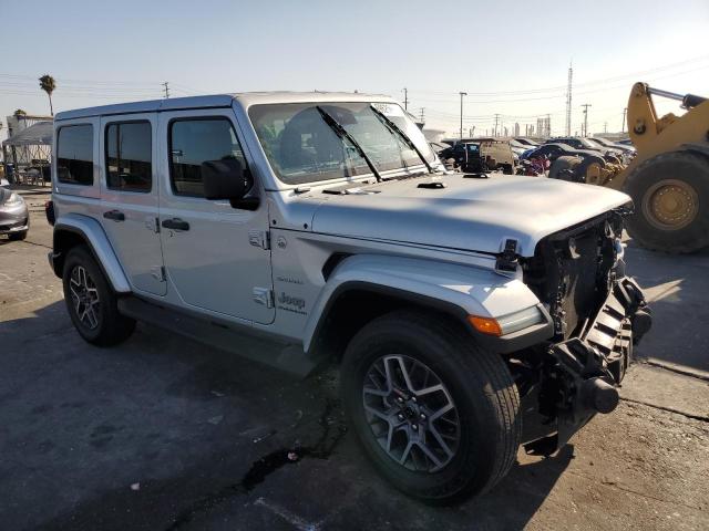1C4PJXEN2RW129215 - 2024 JEEP WRANGLER SAHARA ვერცხლისფერი ფოტო 4