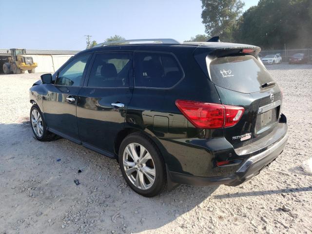 5N1DR2MM4KC592919 - 2019 NISSAN PATHFINDER S Зеленый фото 2