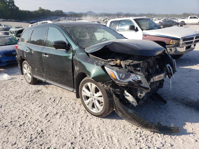 5N1DR2MM4KC592919 - 2019 NISSAN PATHFINDER S Зеленый фото 4