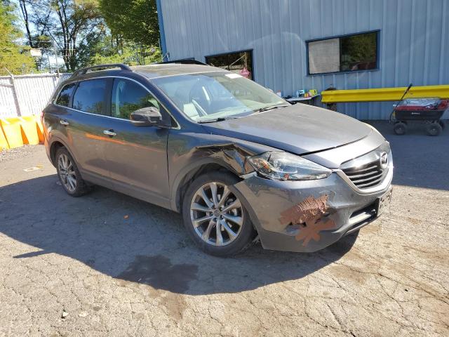 JM3TB3DA1E0428170 - 2014 MAZDA CX-9 GRAND TOURING GRAY photo 4
