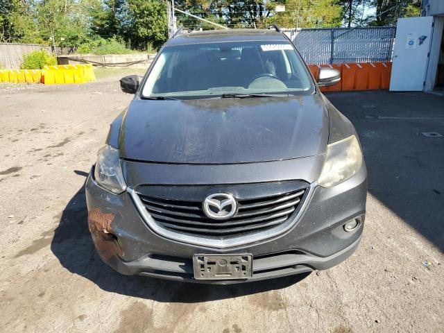 JM3TB3DA1E0428170 - 2014 MAZDA CX-9 GRAND TOURING GRAY photo 5