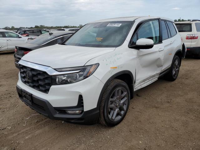 5FNYF8H57PB038112 - 2023 HONDA PASSPORT EXL WHITE photo 1