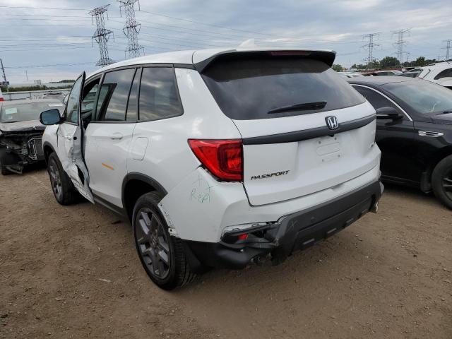 5FNYF8H57PB038112 - 2023 HONDA PASSPORT EXL WHITE photo 2