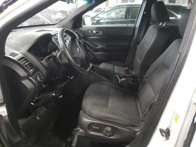 1FM5K8AR1HGB16057 - 2017 FORD EXPLORER POLICE INTERCEPTOR 白色 照片 7
