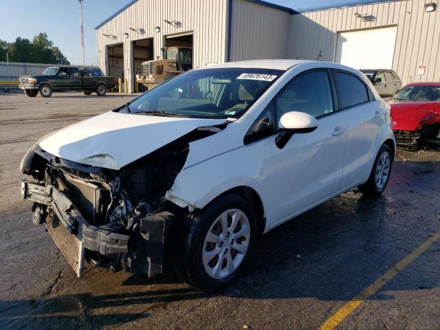 KNADM5A32G6666096 - 2016 KIA RIO LX WHITE photo 1