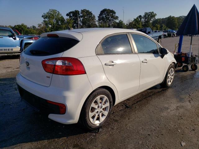 KNADM5A32G6666096 - 2016 KIA RIO LX WHITE photo 3