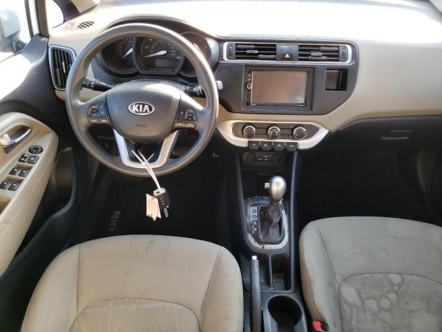 KNADM5A32G6666096 - 2016 KIA RIO LX WHITE photo 8