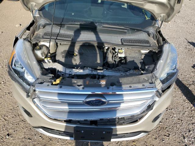 1FMCU0JD7HUE07509 - 2017 FORD ESCAPE TITANIUM ბეჟი ფოტო 11