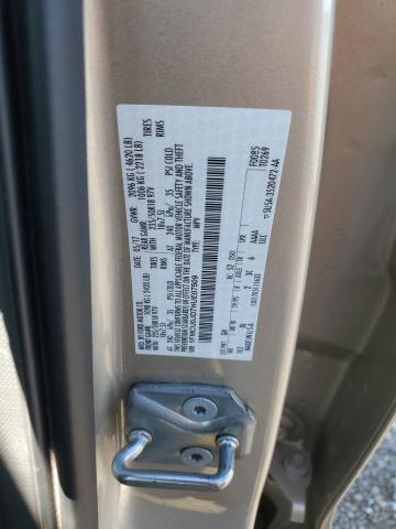 1FMCU0JD7HUE07509 - 2017 FORD ESCAPE TITANIUM ბეჟი ფოტო 12