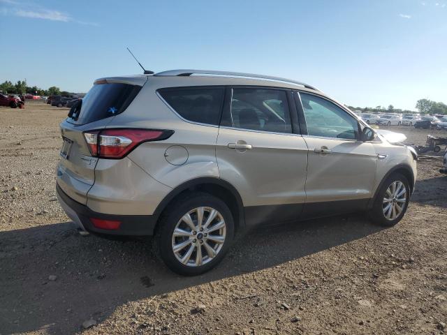 1FMCU0JD7HUE07509 - 2017 FORD ESCAPE TITANIUM ბეჟი ფოტო 3