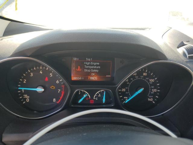 1FMCU0JD7HUE07509 - 2017 FORD ESCAPE TITANIUM ბეჟი ფოტო 9