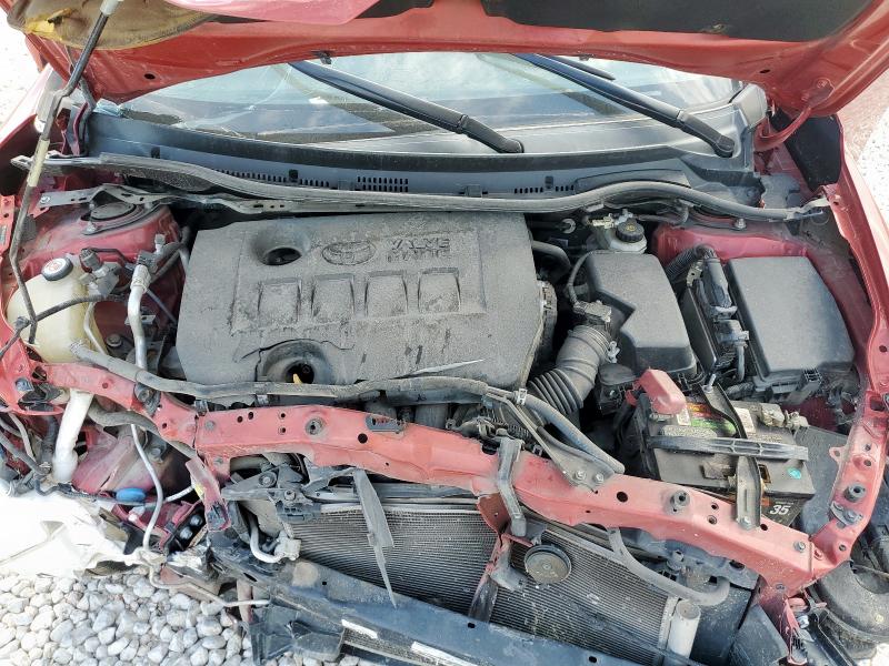 JTNKARJE7JJ572212 - 2018 TOYOTA COROLLA IM Красный фото 11