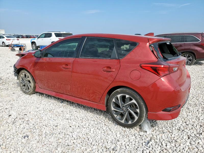 JTNKARJE7JJ572212 - 2018 TOYOTA COROLLA IM Красный фото 2