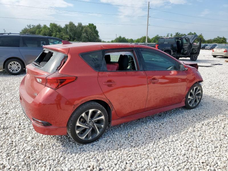 JTNKARJE7JJ572212 - 2018 TOYOTA COROLLA IM Красный фото 3