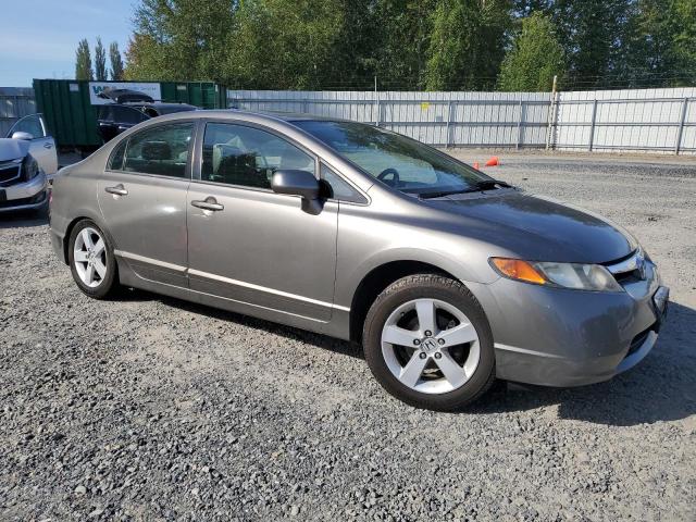 1HGFA16826L100832 - 2006 HONDA CIVIC EX GRAY photo 4