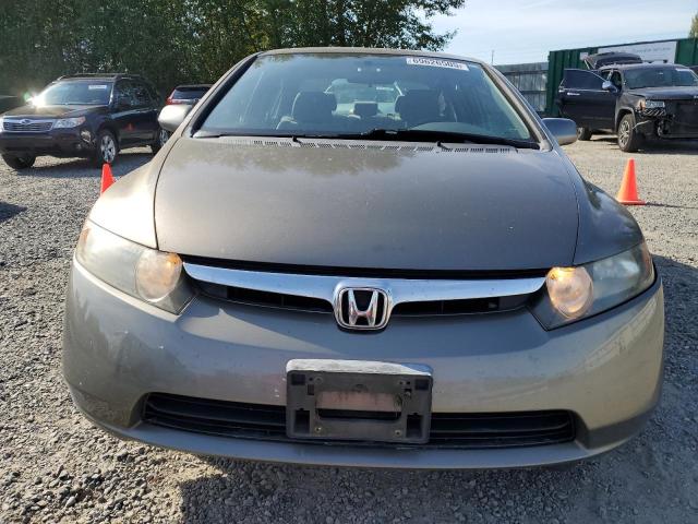 1HGFA16826L100832 - 2006 HONDA CIVIC EX GRAY photo 5