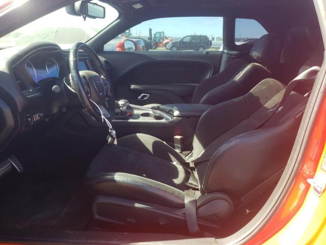 2C3CDZFJ6GH301338 - 2016 DODGE CHALLENGER R/T SCAT PACK ORANGE photo 7