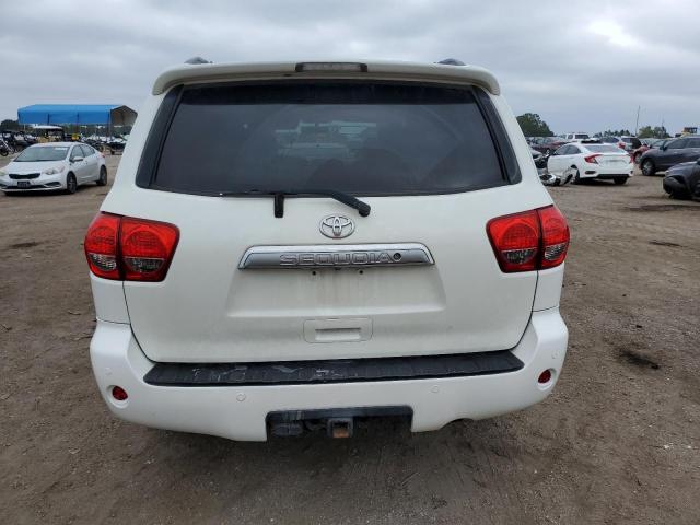 5TDYY5G15BS031591 - 2011 TOYOTA SEQUOIA PLATINUM WHITE photo 6