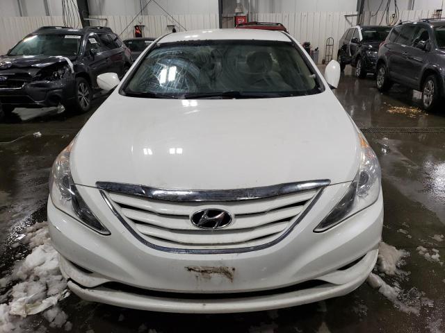 5NPEB4AC7CH444242 - 2012 HYUNDAI SONATA GLS WHITE photo 5