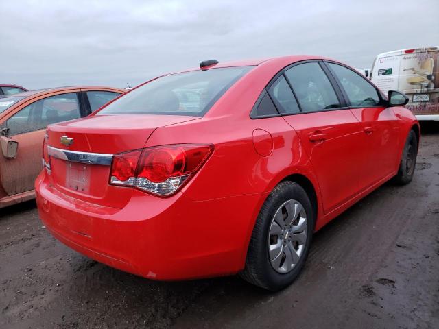 1G1PC5SH9G7197184 - 2016 CHEVROLET CRUZE LIMI LS RED photo 3