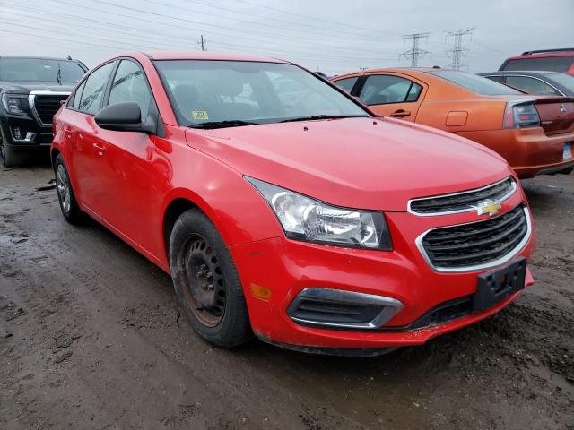 1G1PC5SH9G7197184 - 2016 CHEVROLET CRUZE LIMI LS RED photo 4