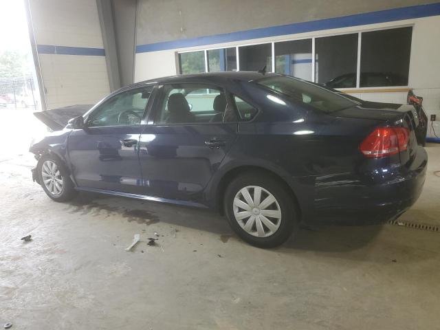 1VWAP7A33CC019529 - 2012 VOLKSWAGEN PASSAT S ლურჯი ფოტო 2