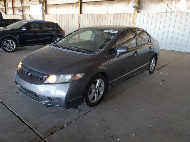 19XFA1F69AE014755 - 2010 HONDA CIVIC LX-S Մոխրագույն լուսանկար 1