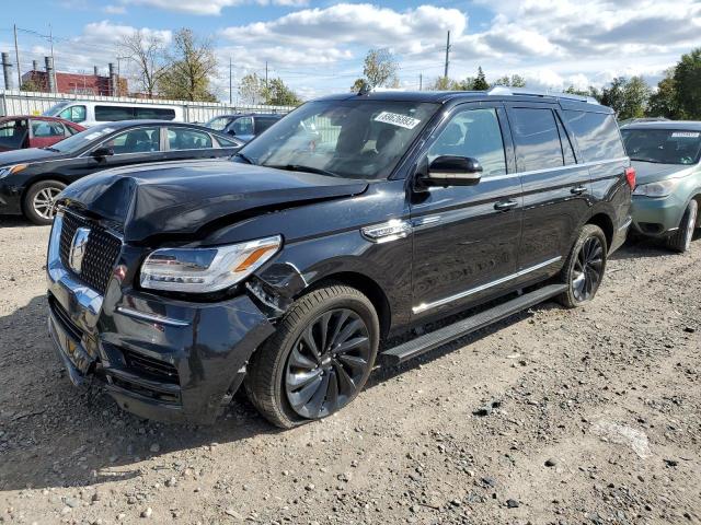 5LMJJ2LT0MEL00576 - 2021 LINCOLN NAVIGATOR RESERVE BLACK photo 1