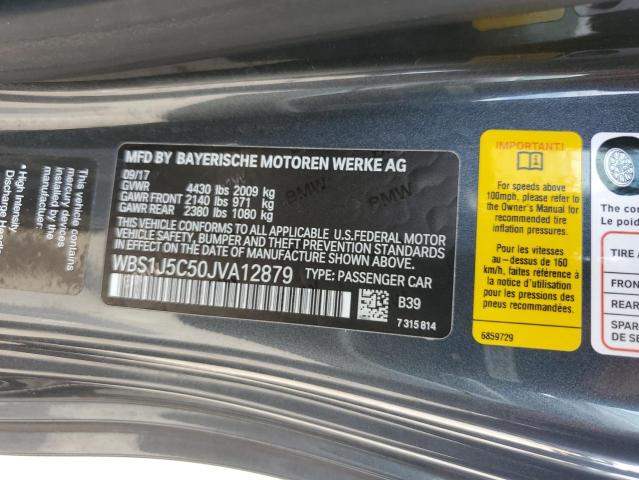 WBS1J5C50JVA12879 - 2018 BMW M2 灰色 照片 12