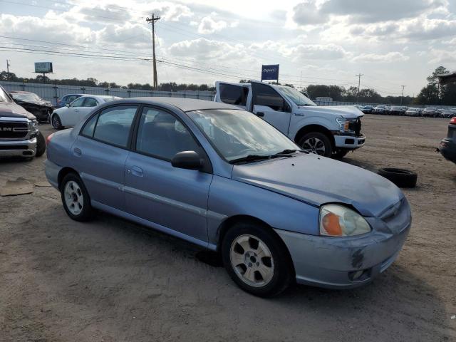 KNADC125836233310 - 2003 KIA RIO BLUE photo 4