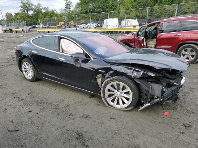5YJSA1E28JF266827 - 2018 TESLA MODEL S Սև լուսանկար 4