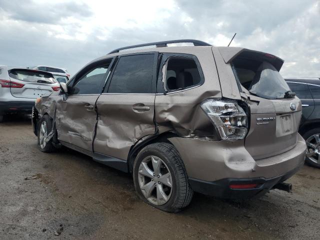 JF2SJARCXFH445401 - 2015 SUBARU FORESTER 2.5I LIMITED TAN photo 2