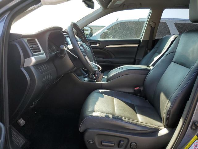 5TDKKRFH8ES032588 - 2014 TOYOTA HIGHLANDER XLE 蓝色 照片 7