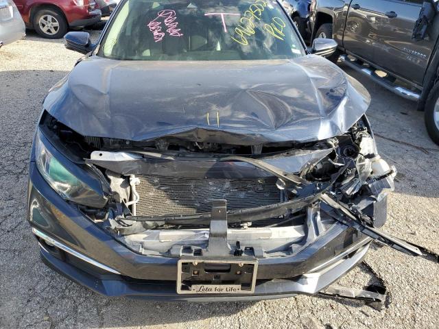 19XFC1F76KE012871 - 2019 HONDA CIVIC EXL ნაცრისფერი ფოტო 11